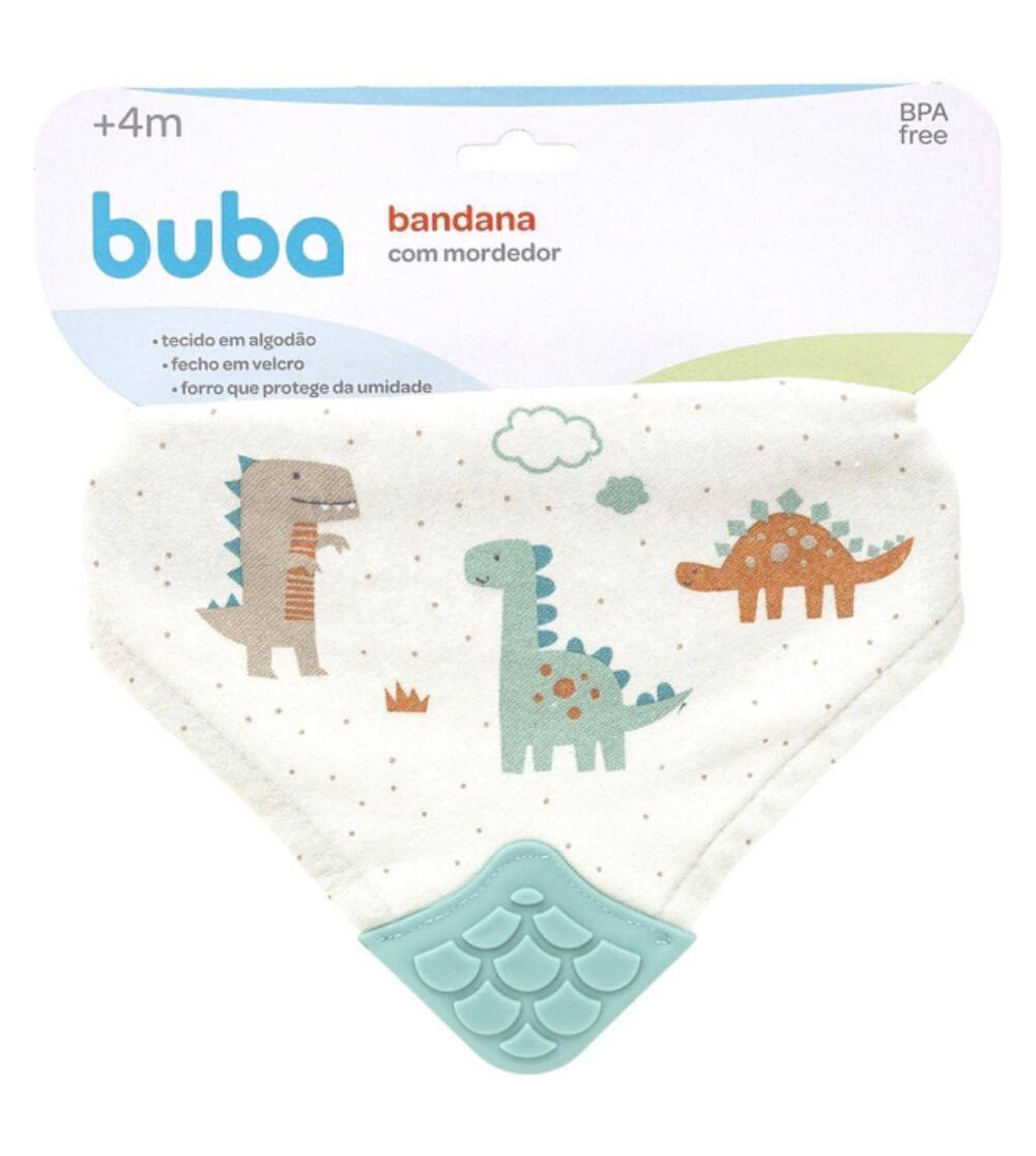 Babador Bandana com Mordedor Dinos - 18803