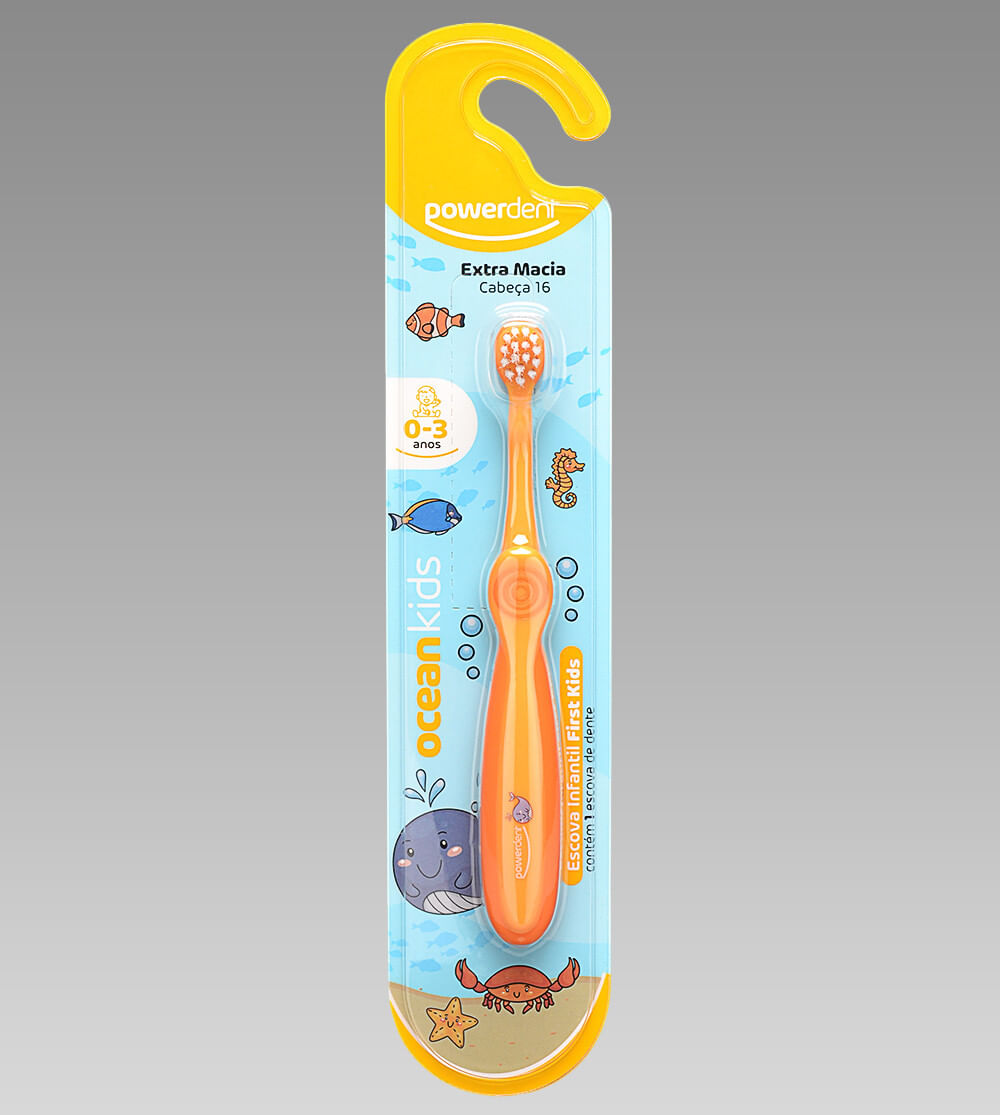 Escova Dental Infantil Ocean Kids