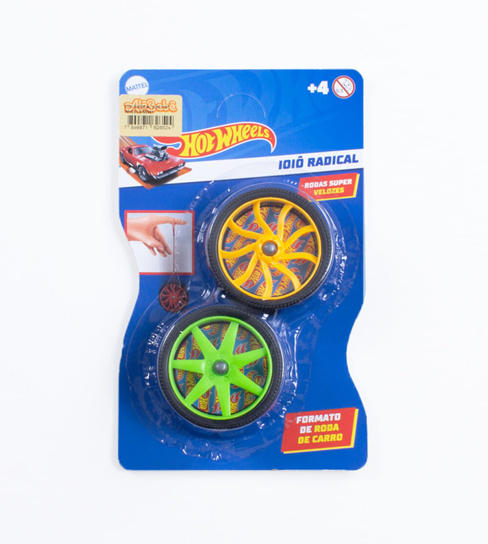 Ioiô Radical Hot Wheels com 2 unidades