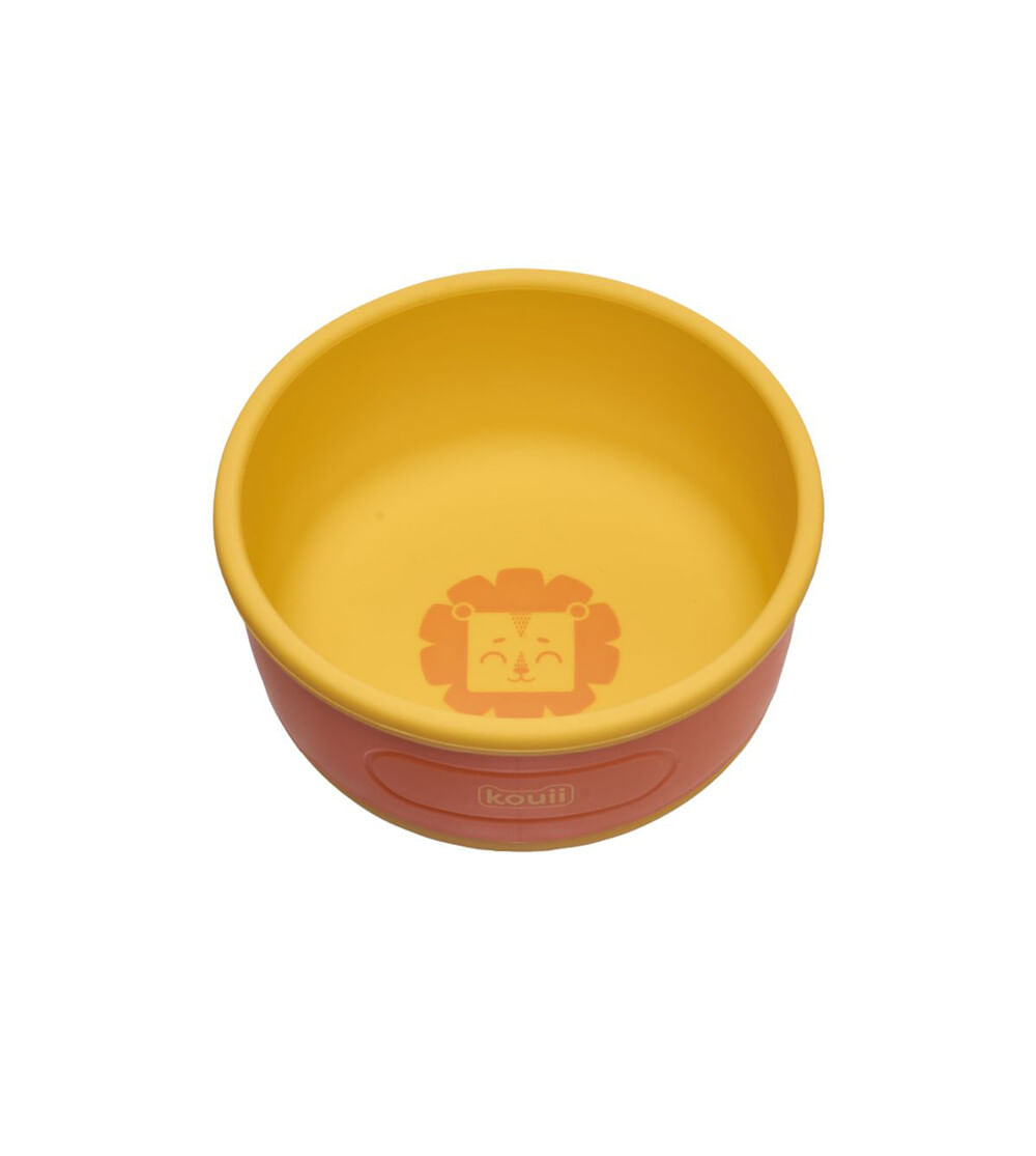 Bowl Silicone 350ml Leão Leo - Kouii