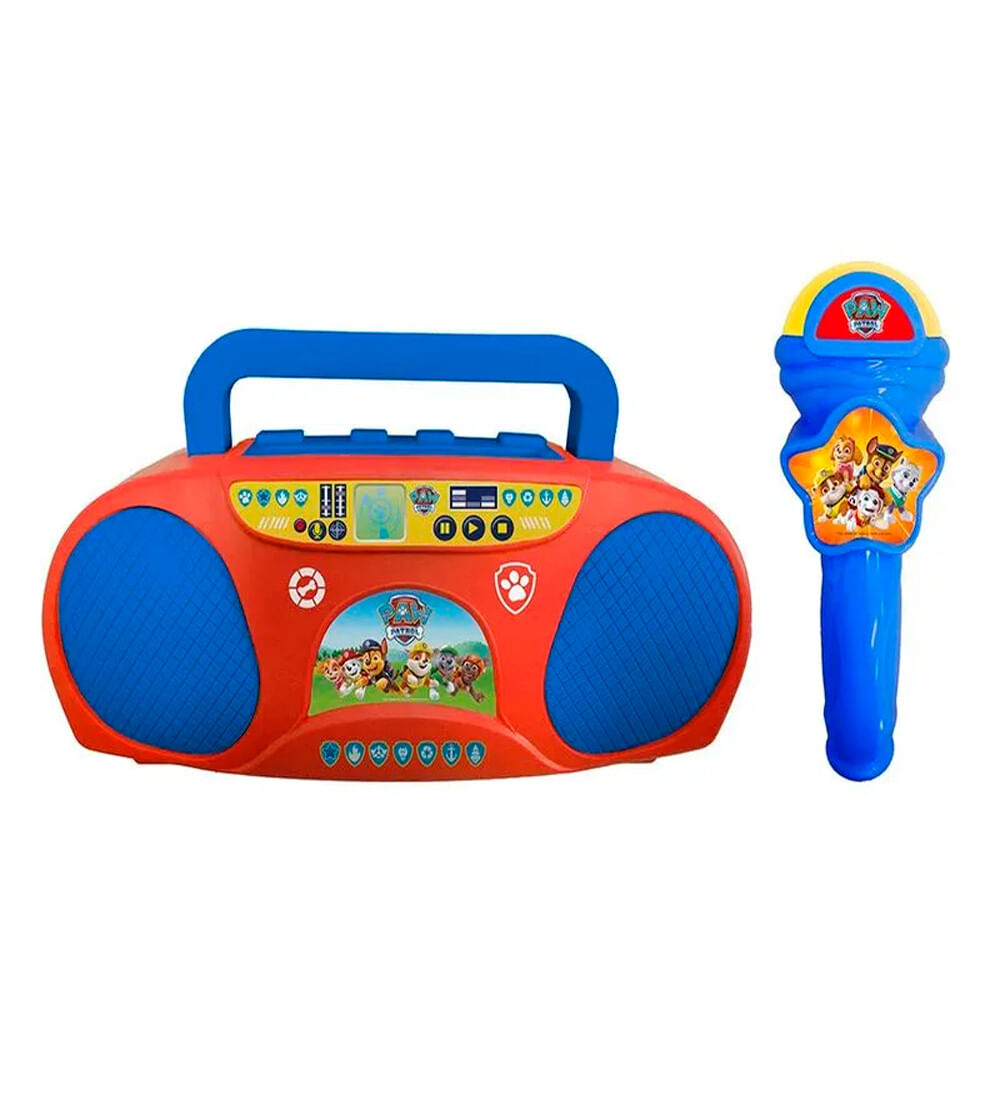 Boombox Karaokê Patrulha Canina