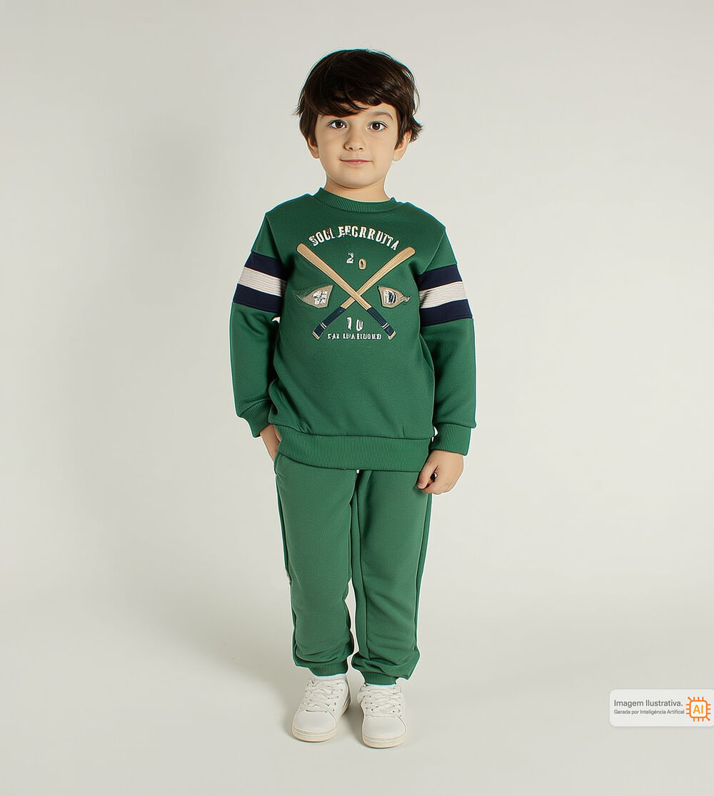 Conjunto Moletom Liga Esportiva