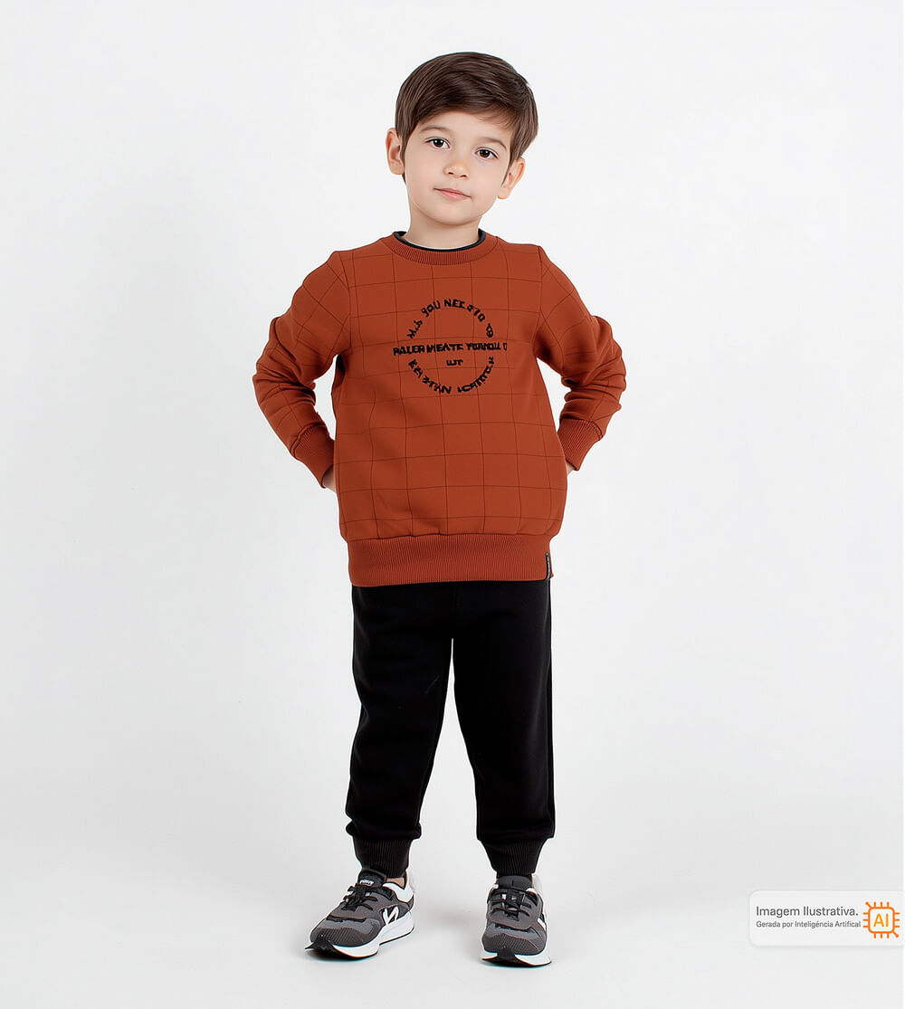 Conjunto Moletom Follow Your Instinct