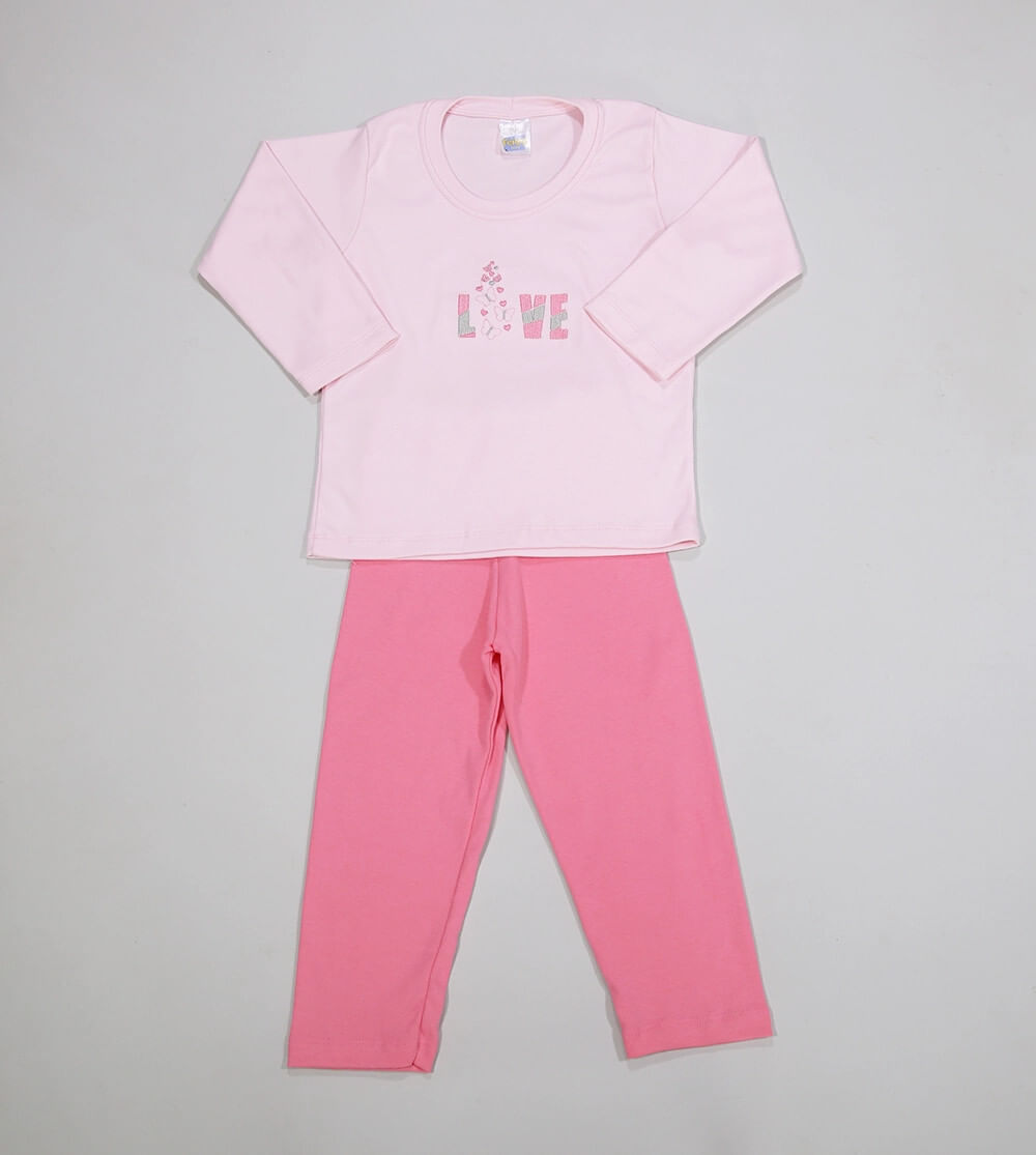 Conjunto Pijama Love