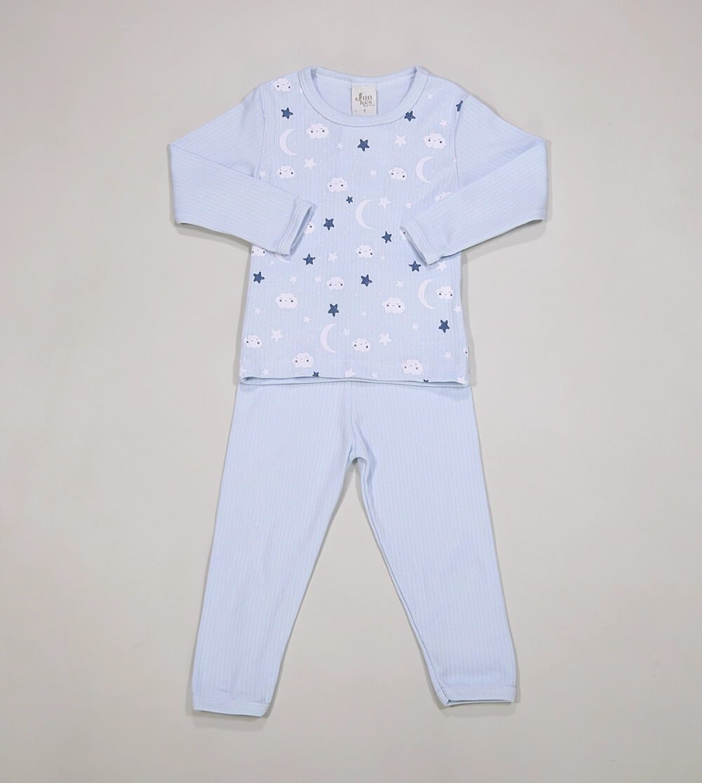 Pijama Nuvem Azul