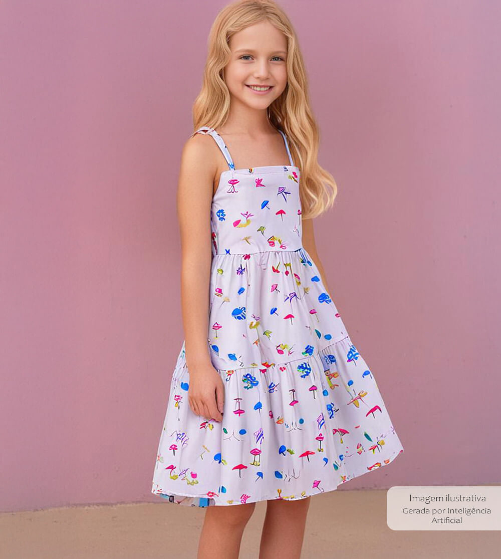 Vestido Brincadeiras- 29132