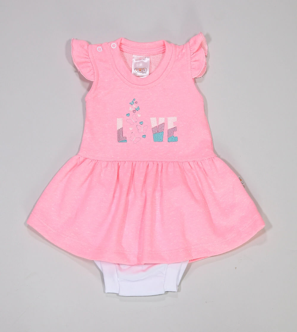 Vestido Malha Love Com Calcinha - 5670