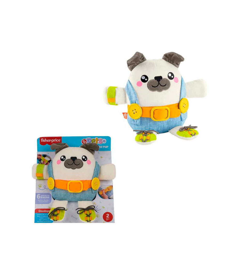 Pelúcia Pug Hora de Se Vestir Fisher-Price