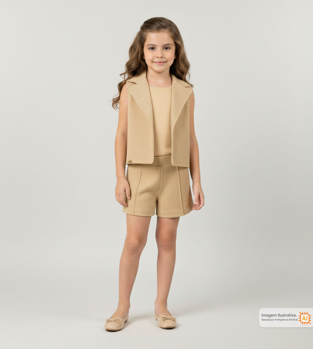 Conjunto Jacquard com 3 Peças