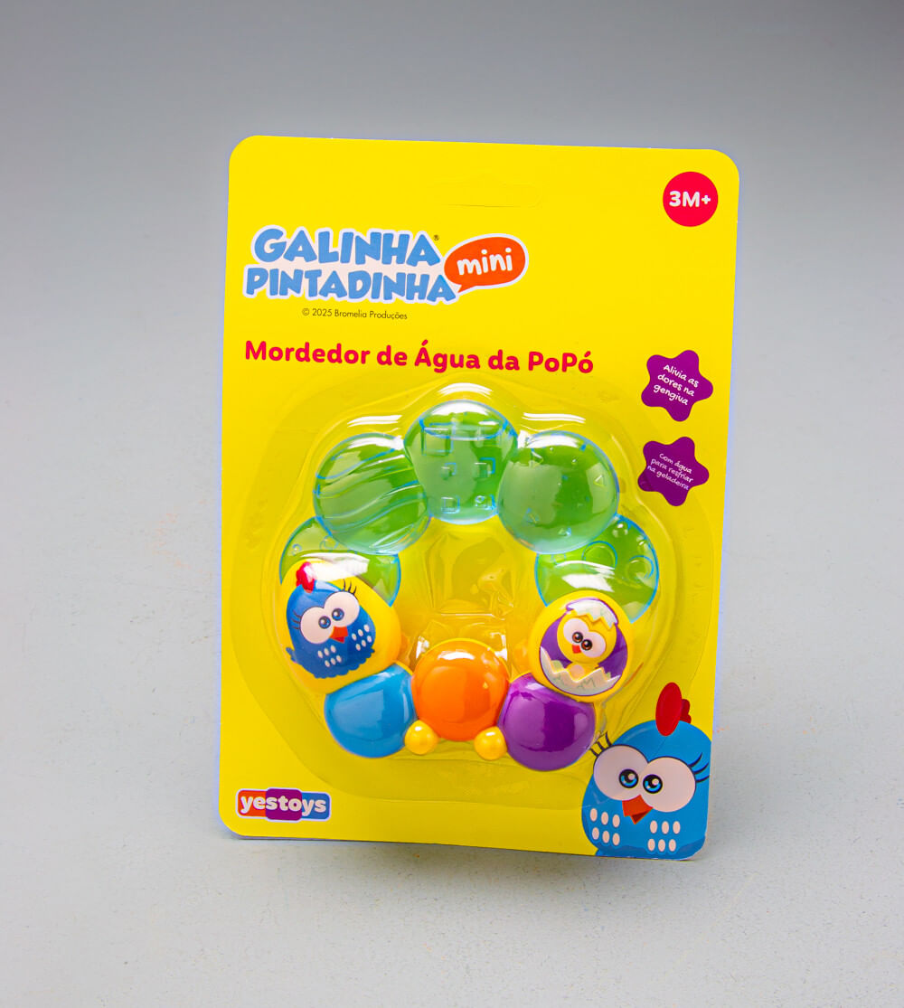 Mordedor de Água Galinha Pintadinha Mini