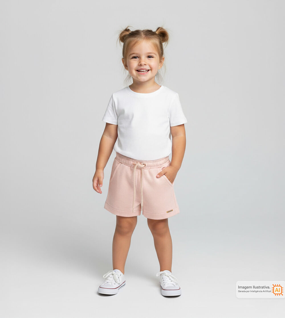 Shorts Girl Rosa