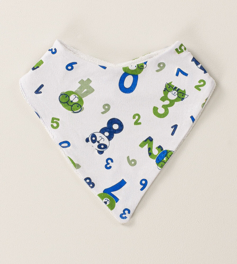 Babador Bandana Atoalhado Números