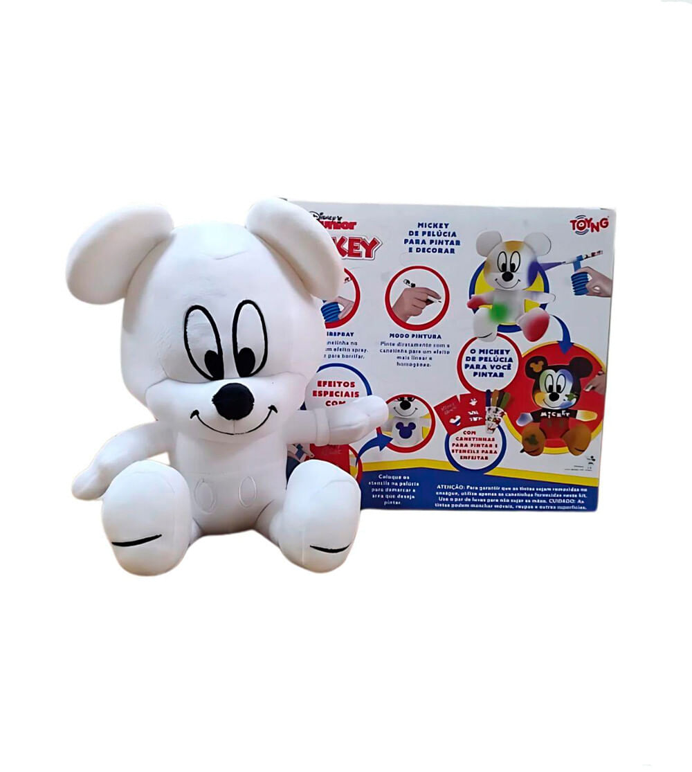 Pelúcia para Pintar e Decorar Mickey