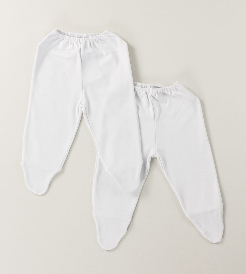 Culote Básico com 2 Unidades Branco