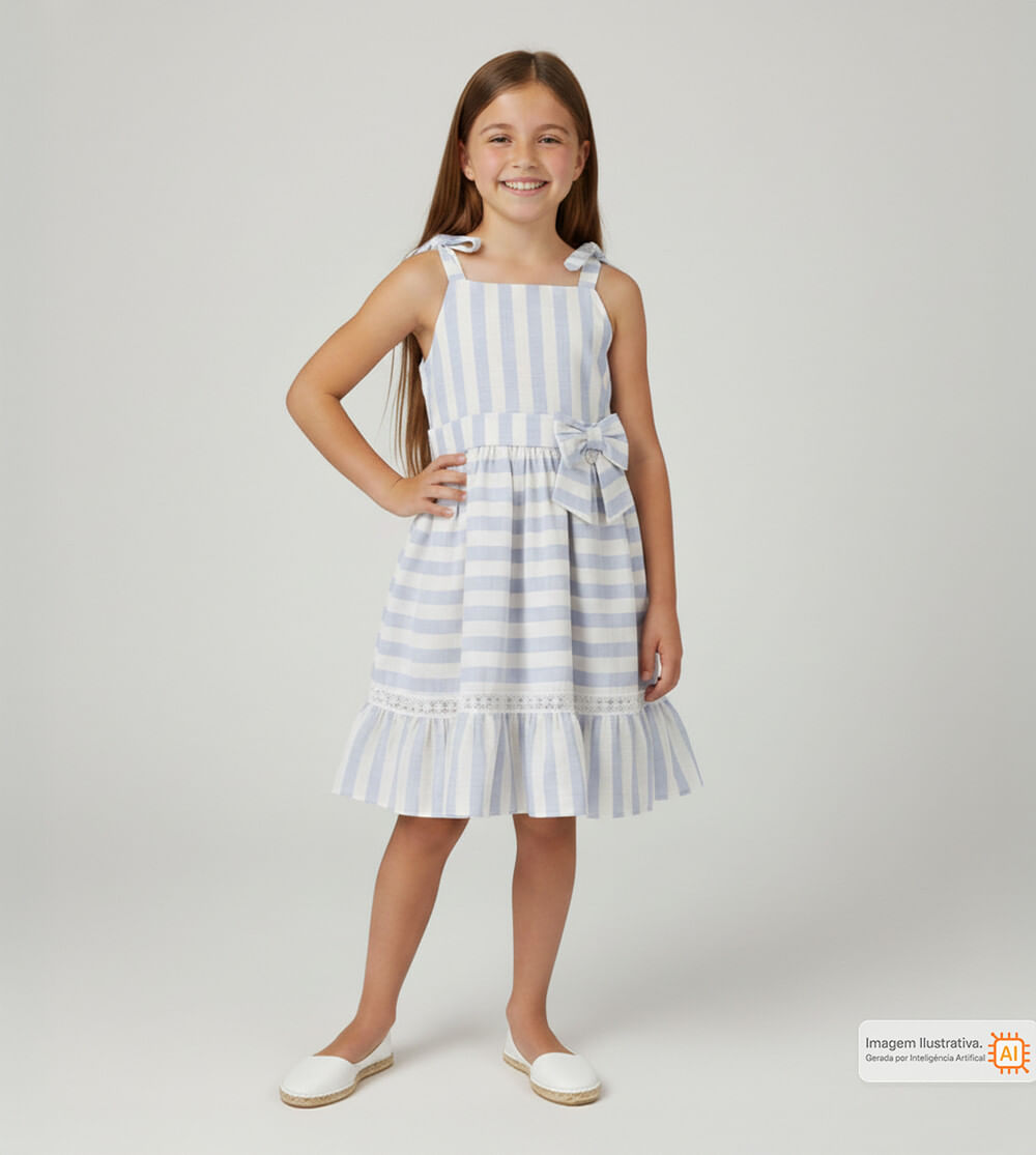 Vestido Listrado