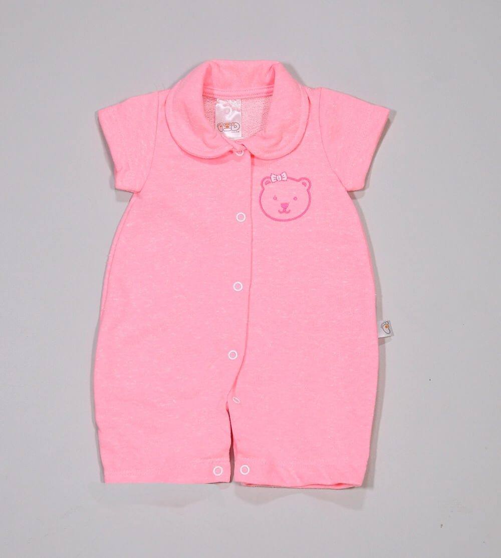 Macaquinho Rosa BB - 5645 De 3 a 12 meses