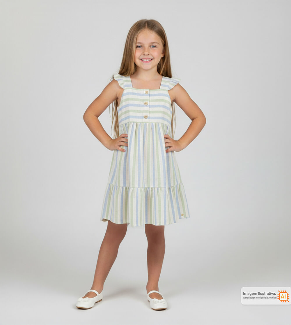 Vestido Listras