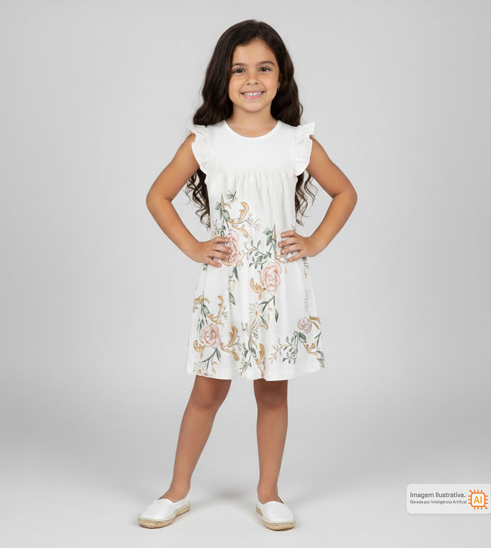 Vestido Flor do Jardim