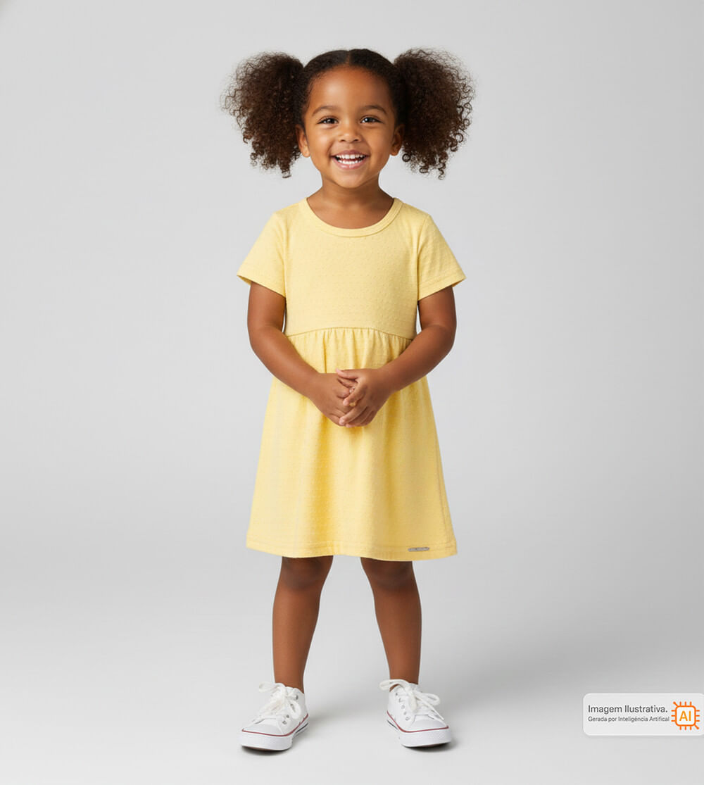 Vestido Basic Amarelo