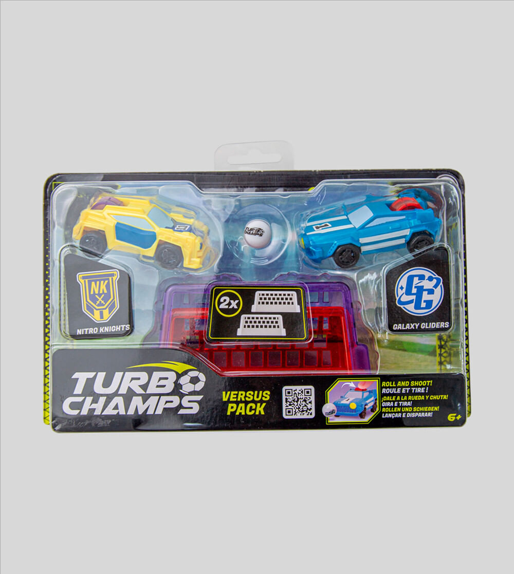 Carrinhos Turbo Champs Desafio 1X1 Futebol