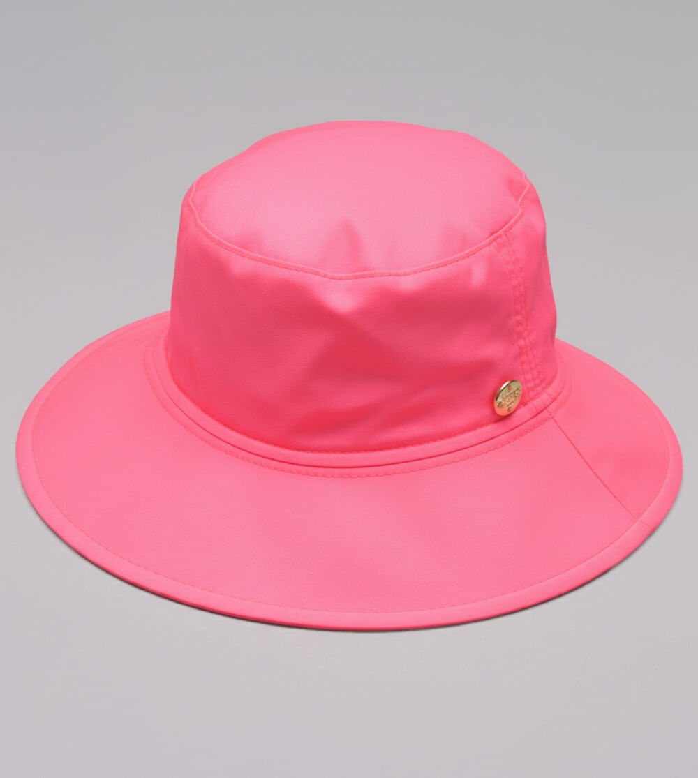 Chapéu Infantil Básico Rosa Neon