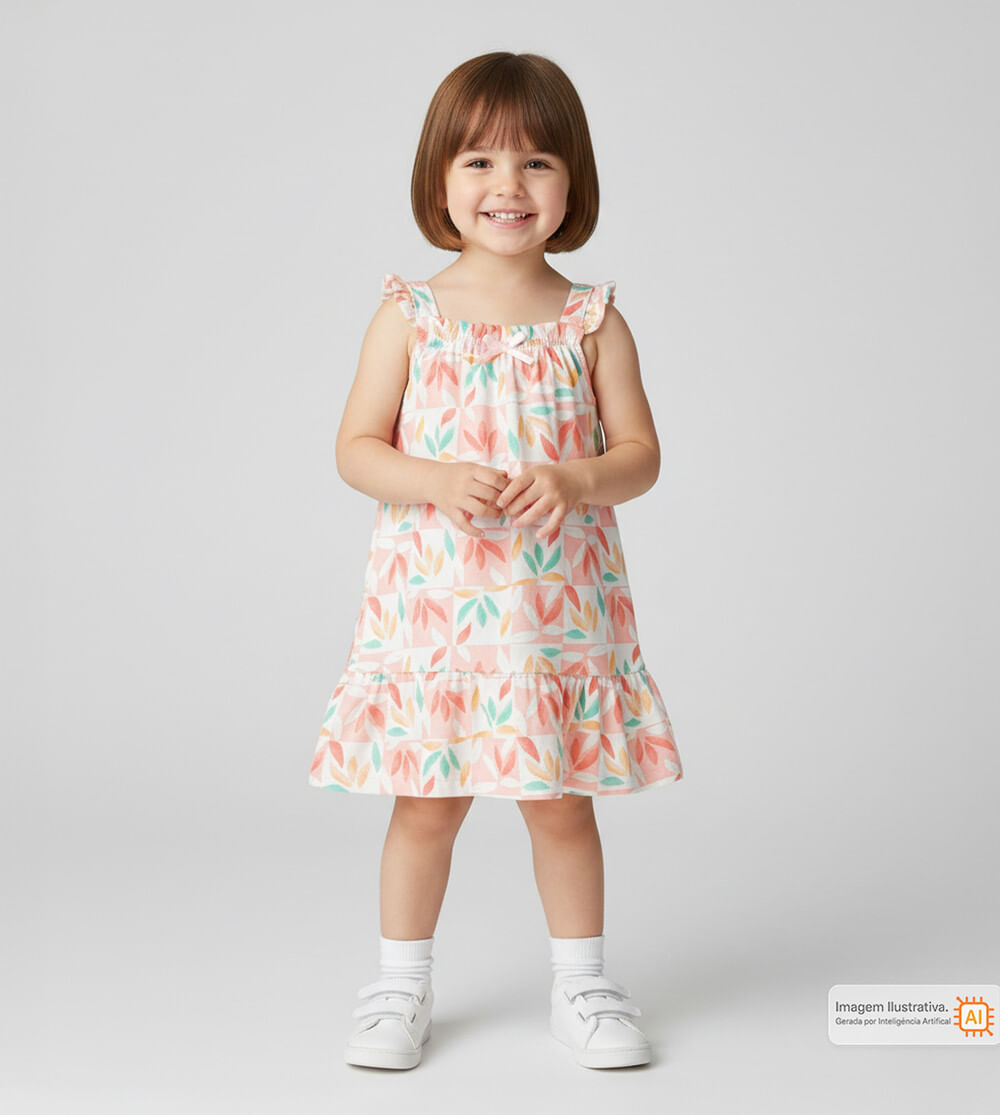 Vestido Folhas