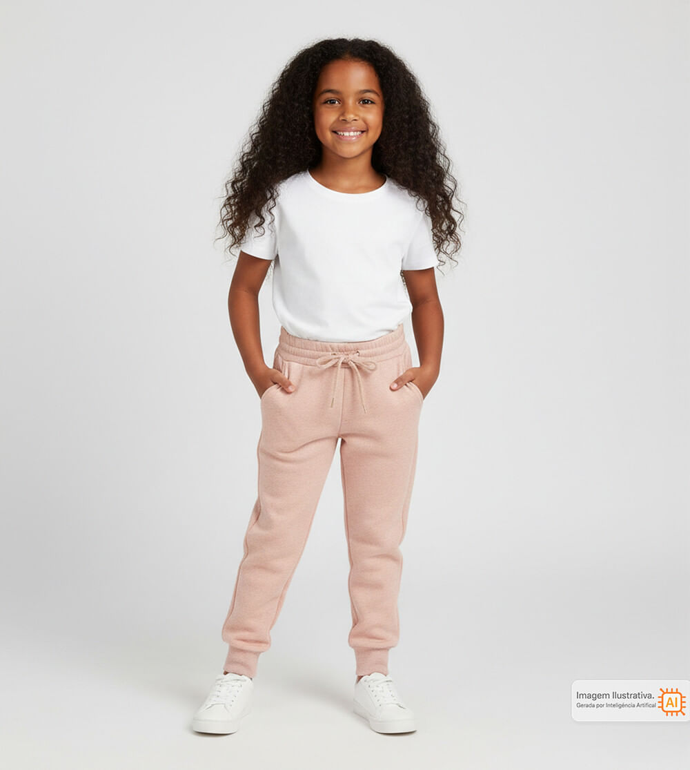 Calça Moletom Girl