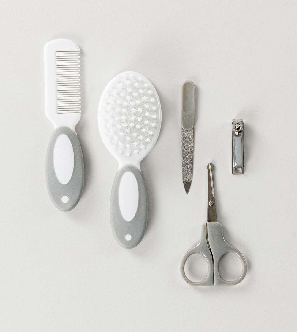 Kit Cuidados Bebê Cabelos e Unhas Twibex