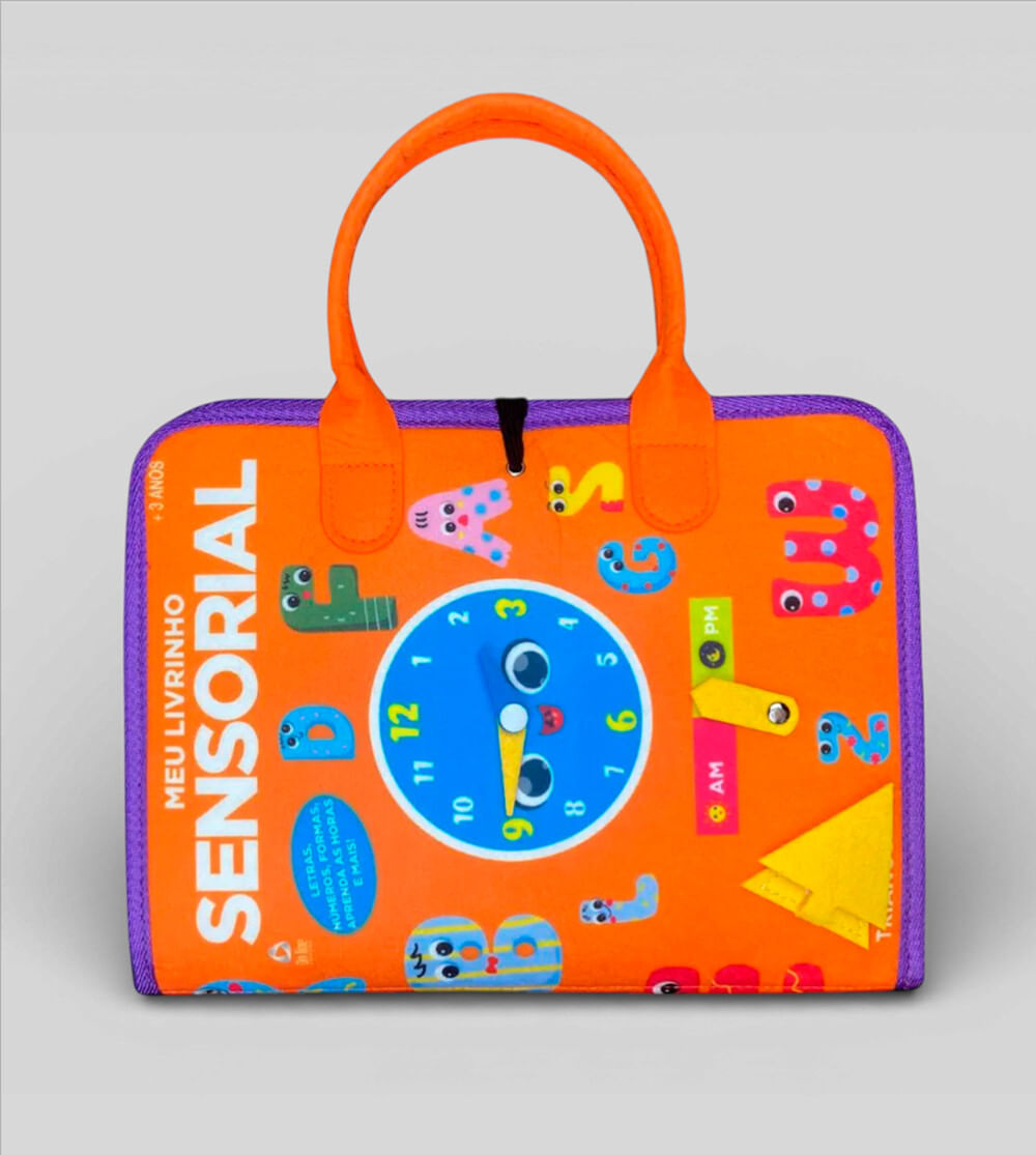 Meu Livrinho Sensorial Montessori ABC