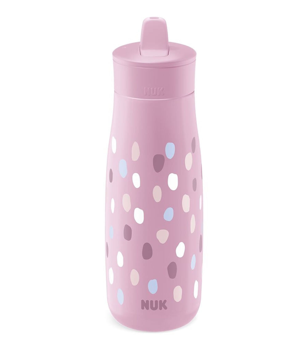 Copo Mini-Me Flip 450ml 2 em 1 NUK - Rosa