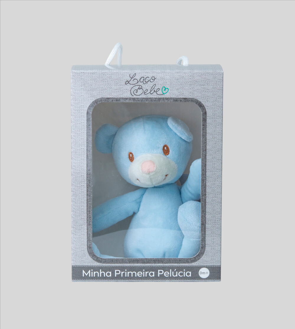 Minha Primeira Pelúcia Urso Azul