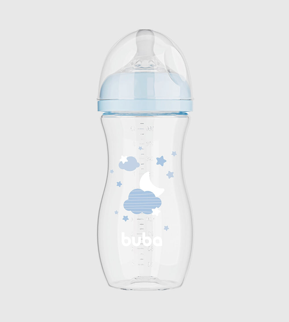 Mamadeira Easy Flow 330ml Nuvem Azul