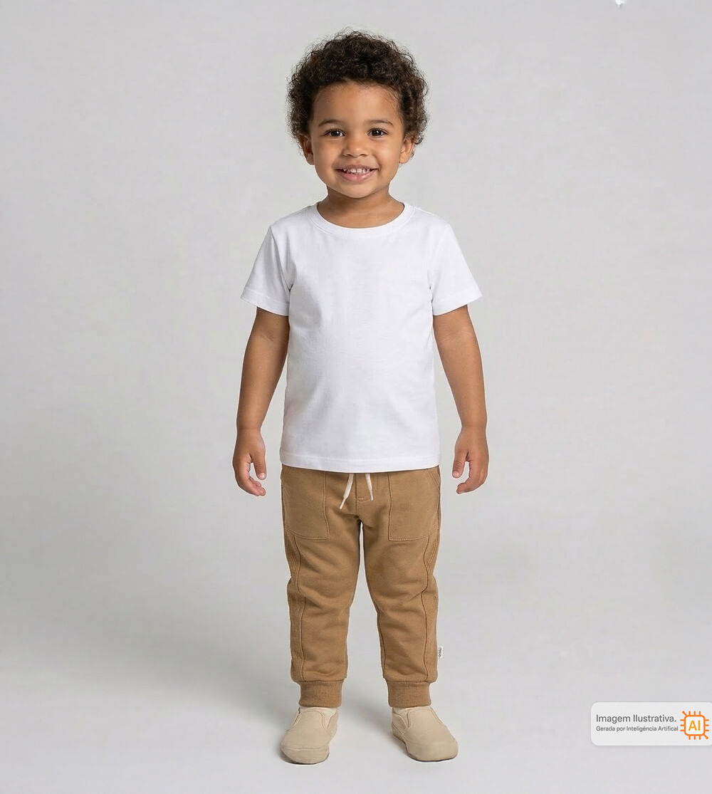 Calça Moletom Caramelo