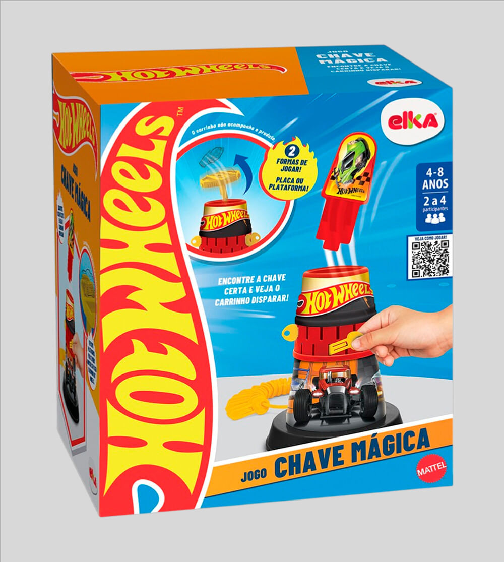 Jogo Chave Mágica Hot Wheels