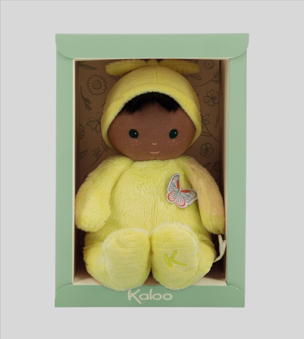 Boneca de Pano Flor Baby Mimosa 24cm