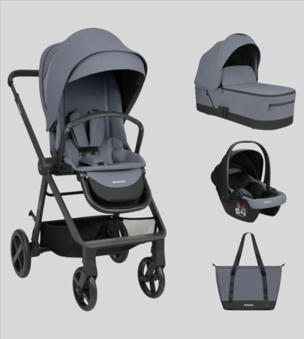 Carrinho Travel System Mia 3 em 1 Kikka boo