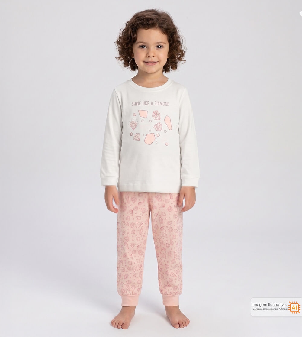 Conjunto Pijama Diamante