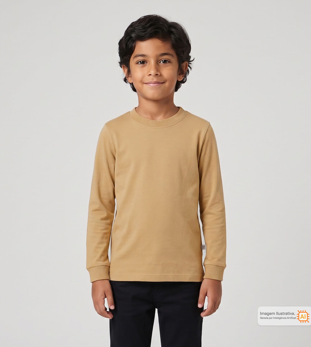 Camiseta Manga Longa Básica