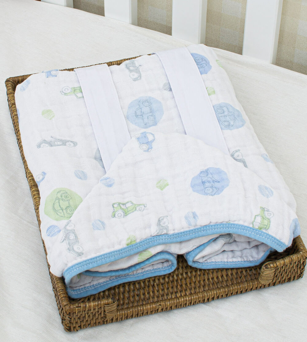 Toalhão de Banho Avental Estampado 100 x 80 cm