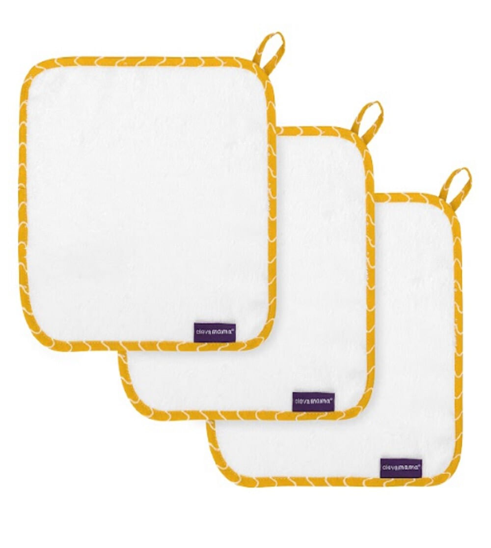 Kit Paninhos de Banho Bambu com 3 unidades Clevamama
