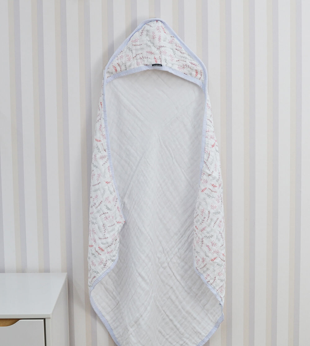 Toalha Soft Loupiot com Capuz - 85x85cm