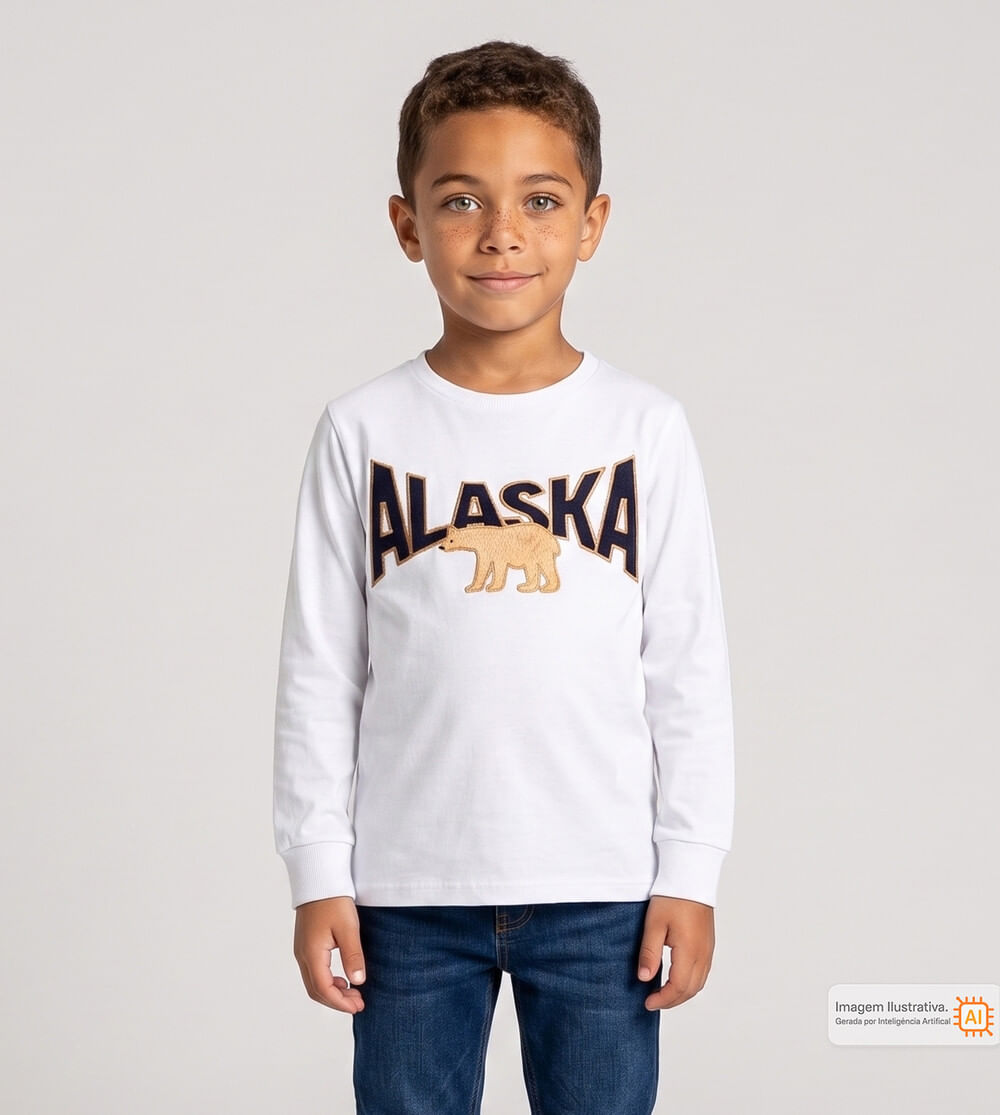 Camiseta Manga Longa Alaska