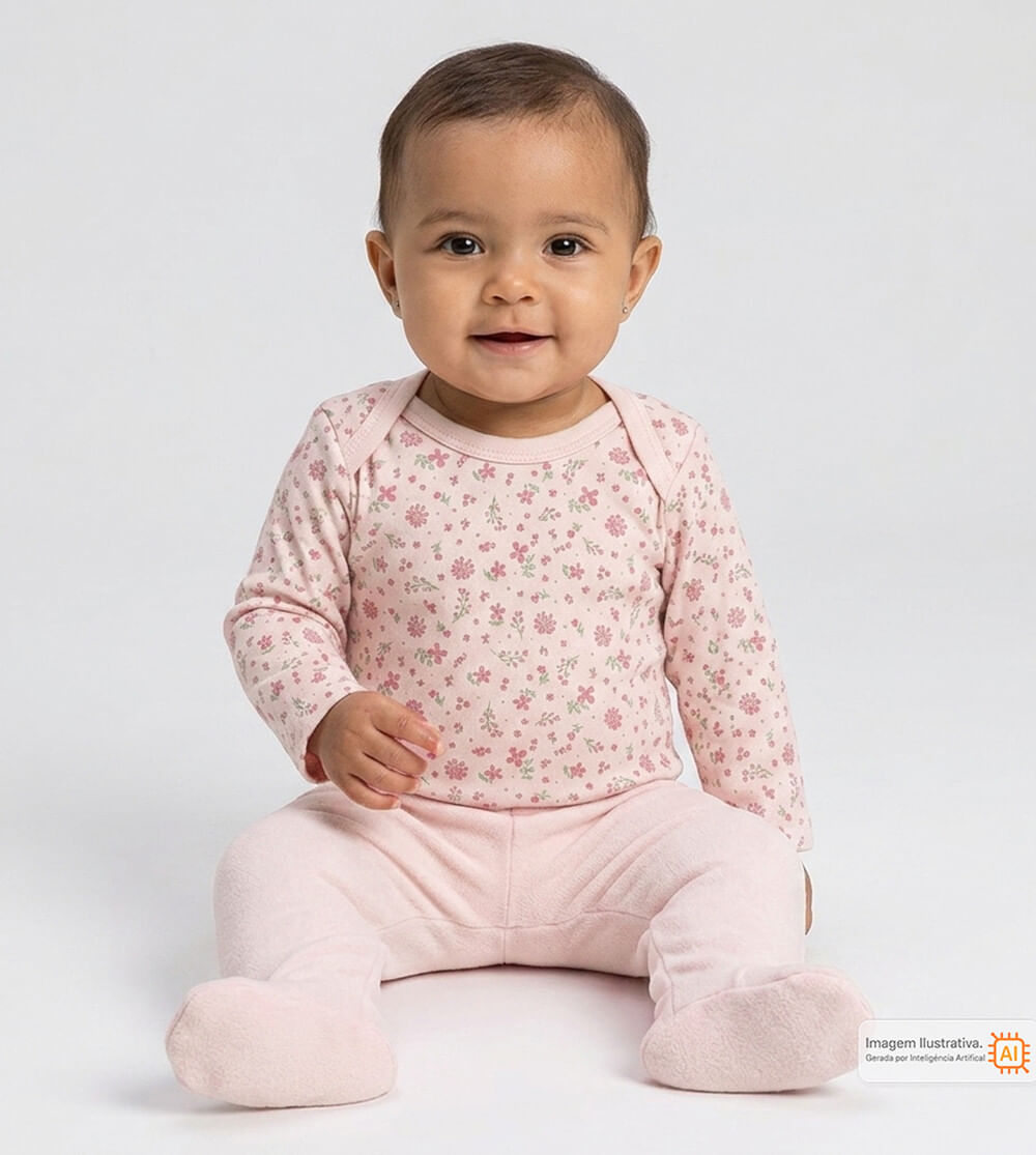 Conjunto Body Flores do Campo