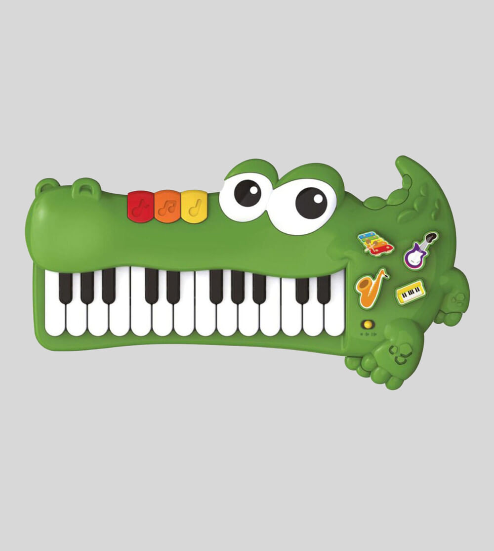 Piano Musical Jacaré