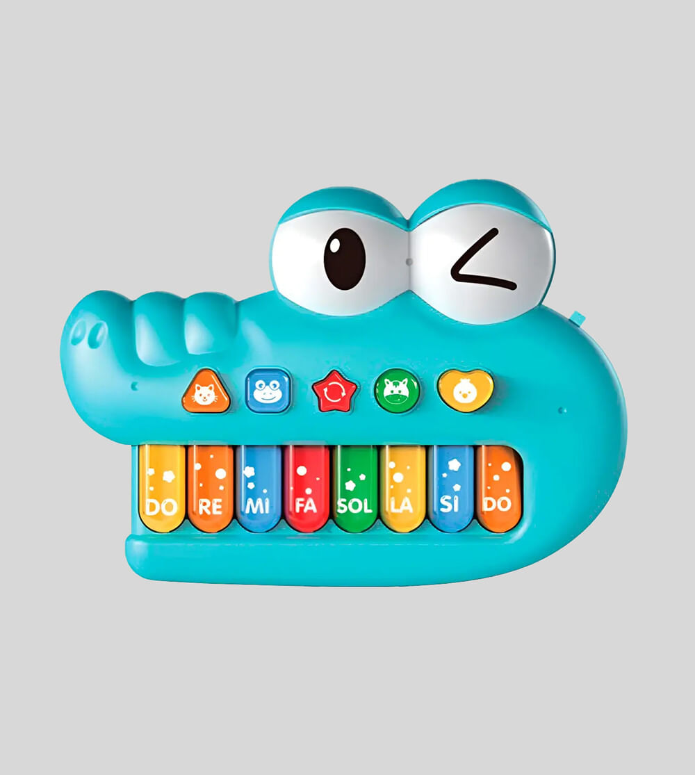Piano Musical Crocodilo