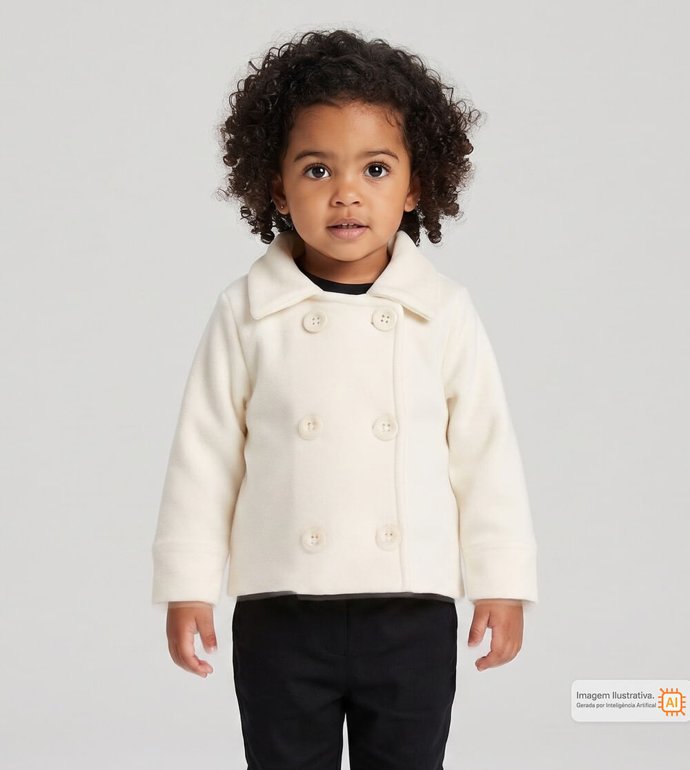 Casaco Confort Off White