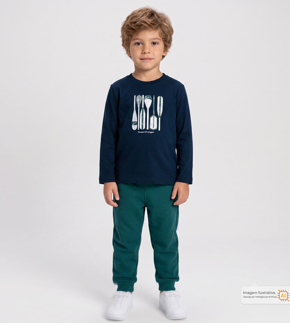 Conjunto Navegue com Coragem