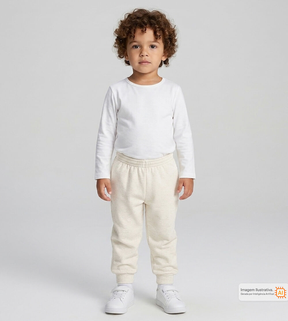 Calça Moletom Básica Linho