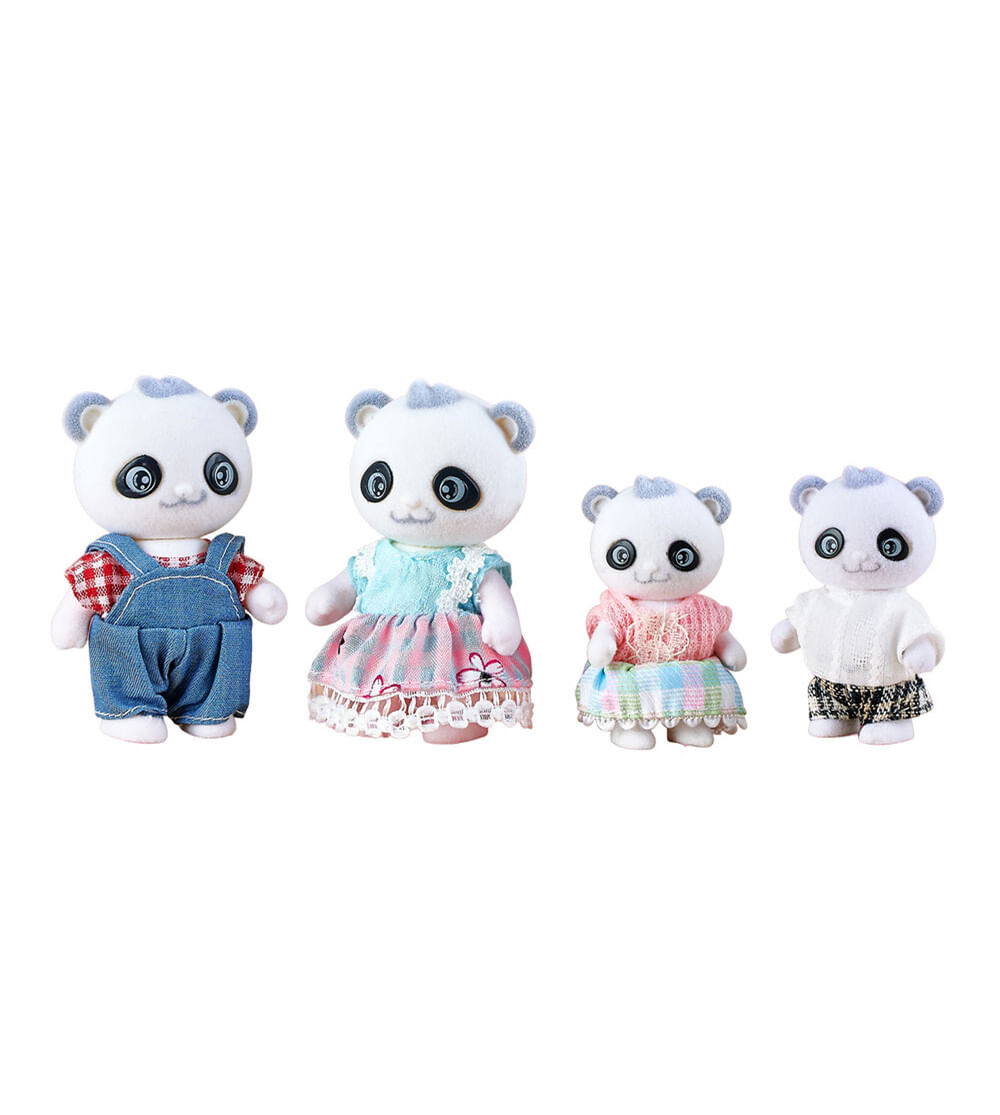 Coleção Casinha Feliz - Família Panda