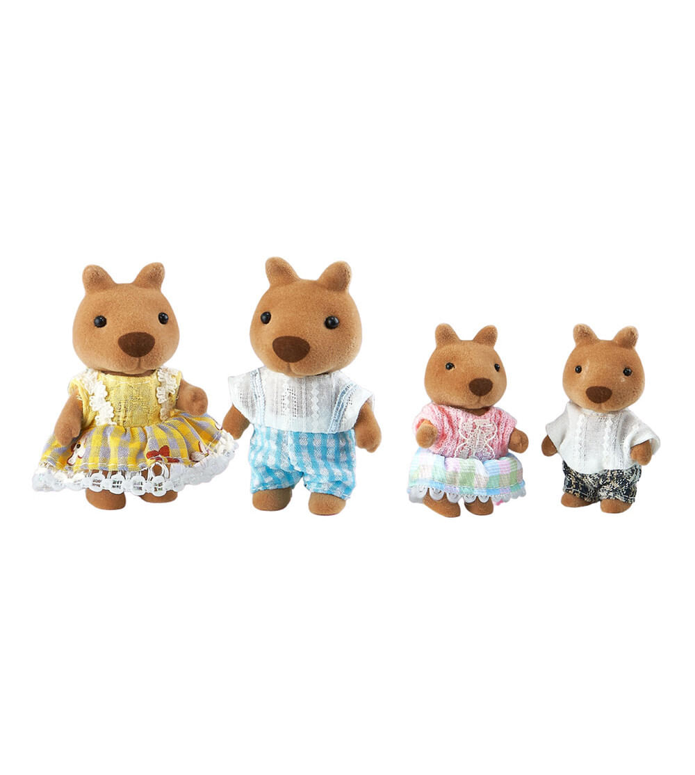 Coleção Casinha Feliz - Família Capivara